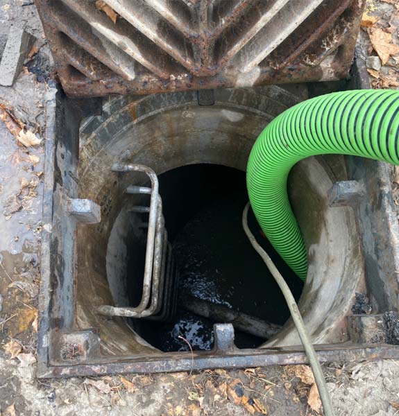 Catch Basin Cleaning - Drain cleaning