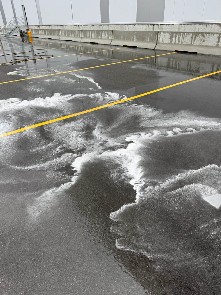 01 Oil spill cleaning - Newmarket 03 process 2